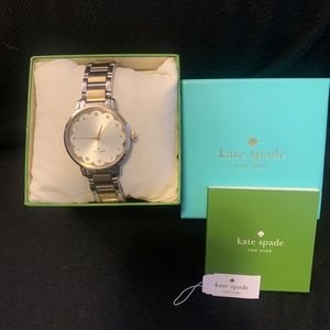 Kate Spade stainless steel two tone watch
